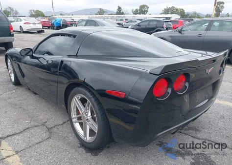 2007 Chevrolet Corvette from USA, damaged, VIN 1G1YY25U775108155